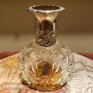 Safari empty collectable fragrance bottle.